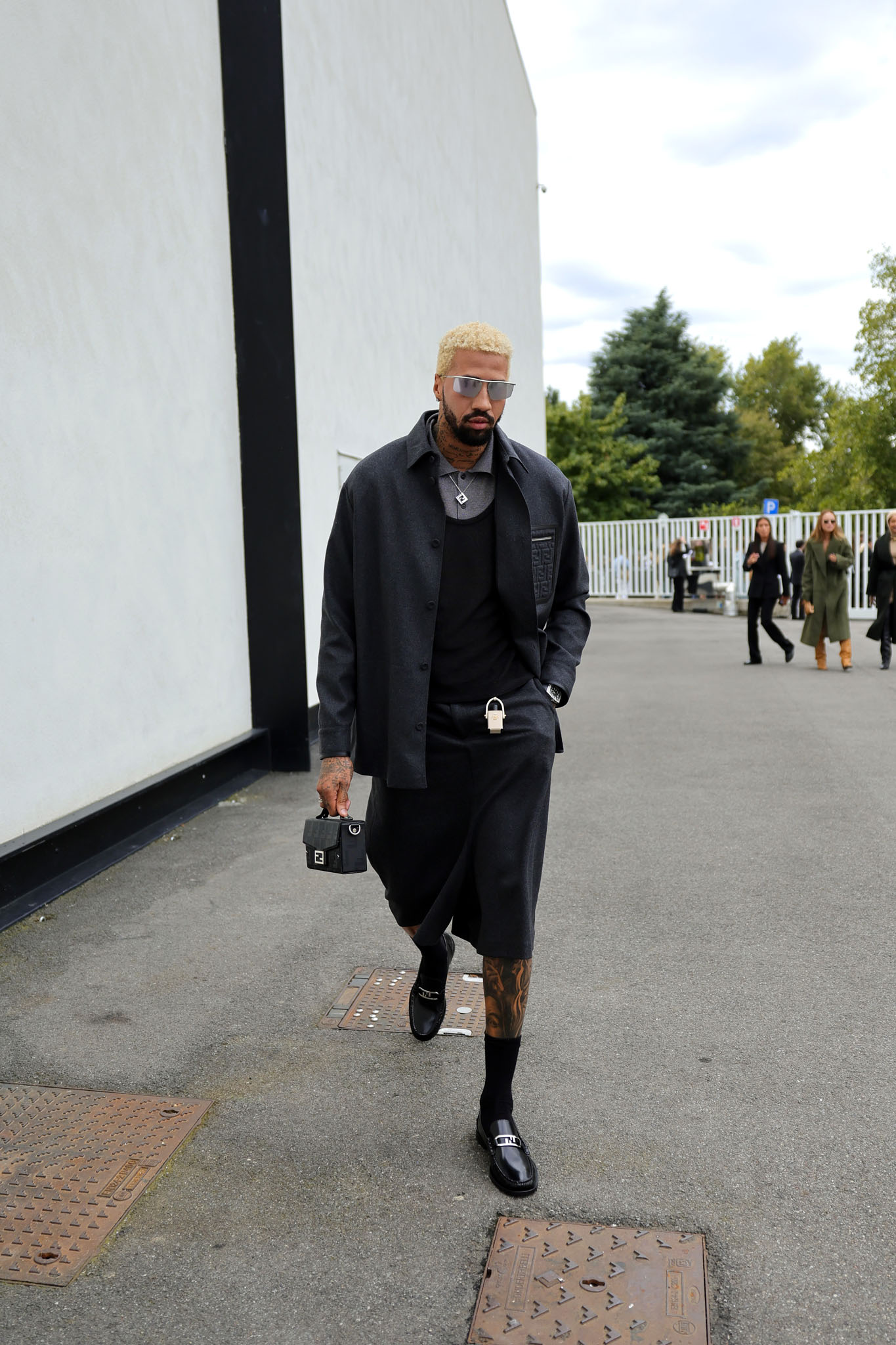 Miles Chamley-Watson_at Fendi W SS25_193