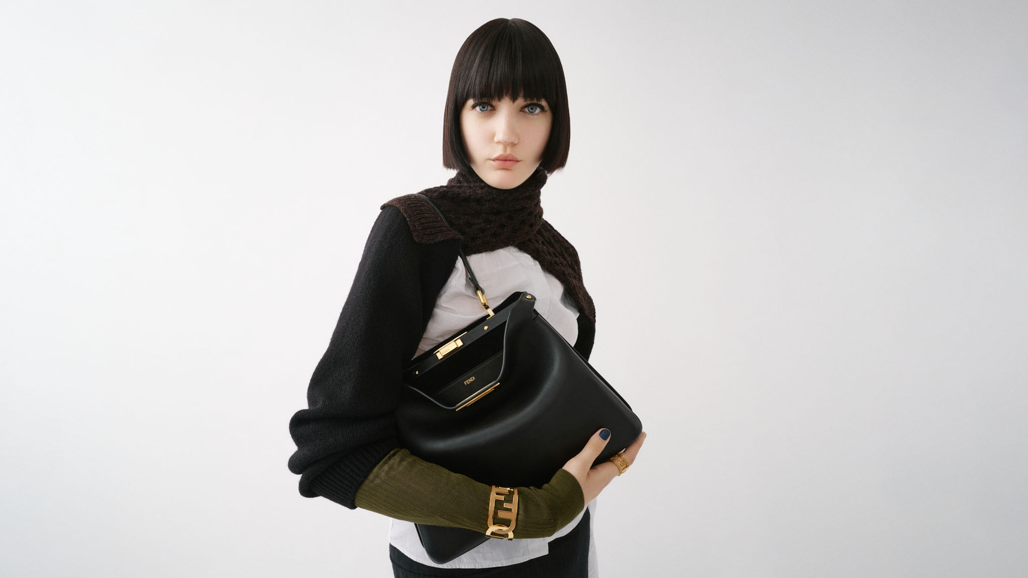 Fendi 25 Set Blue Poliamide