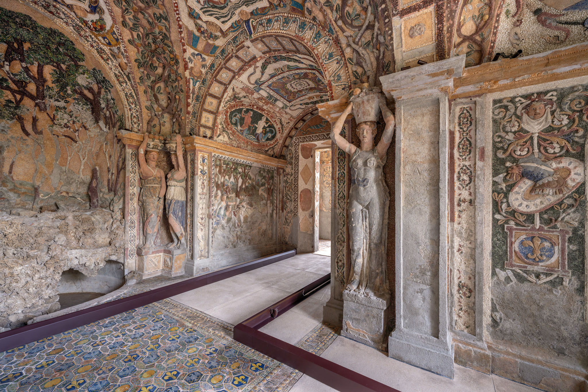 Villa d'Este, Grotta di Diana After Restoration_01