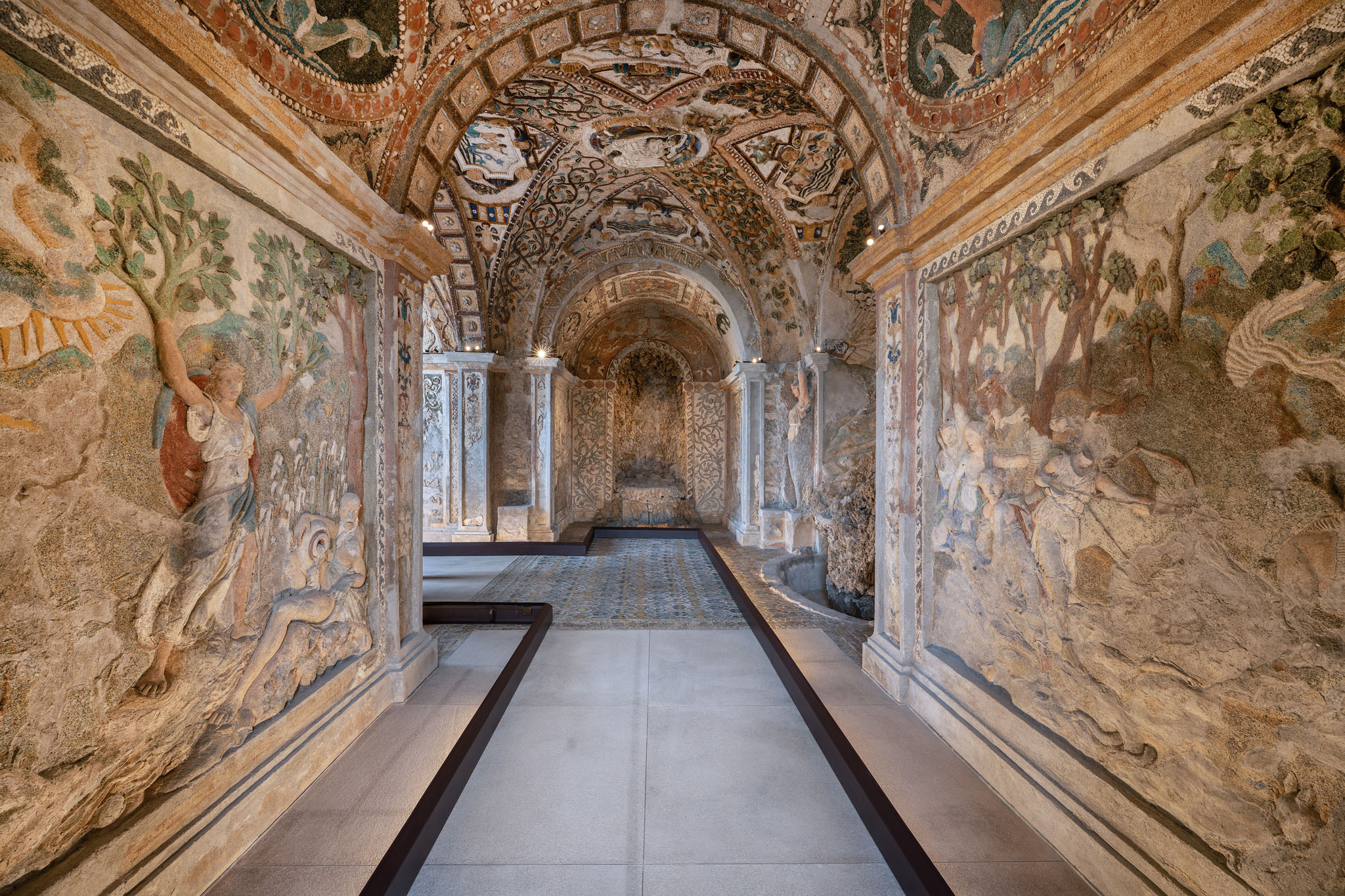 Villa d'Este, Grotta di Diana After Restoration_03