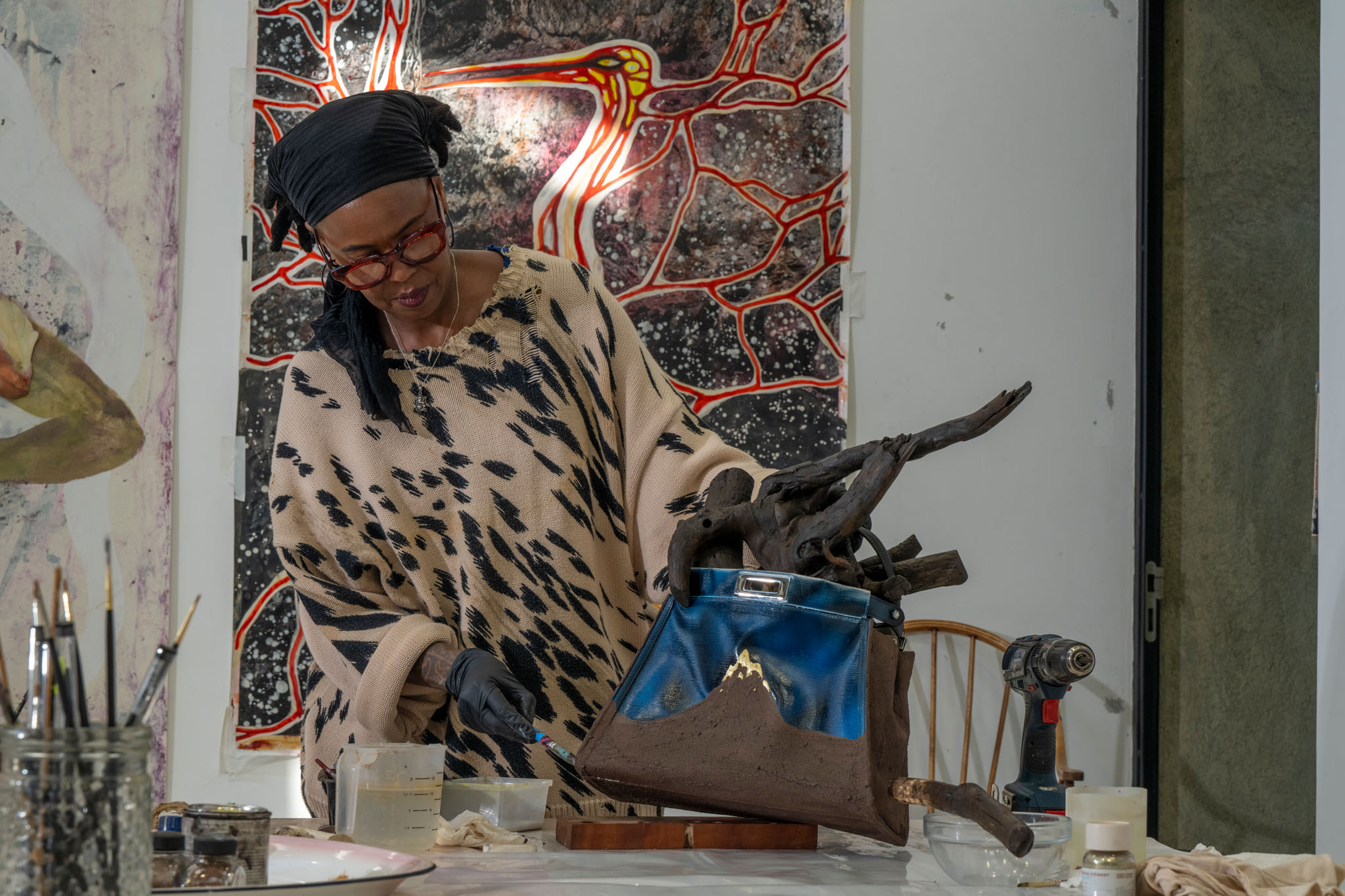 14_Wangechi Mutu x FENDI Peekaboo_Making Of 14_Wangechi Mutu x FENDI Peekaboo_Making Of