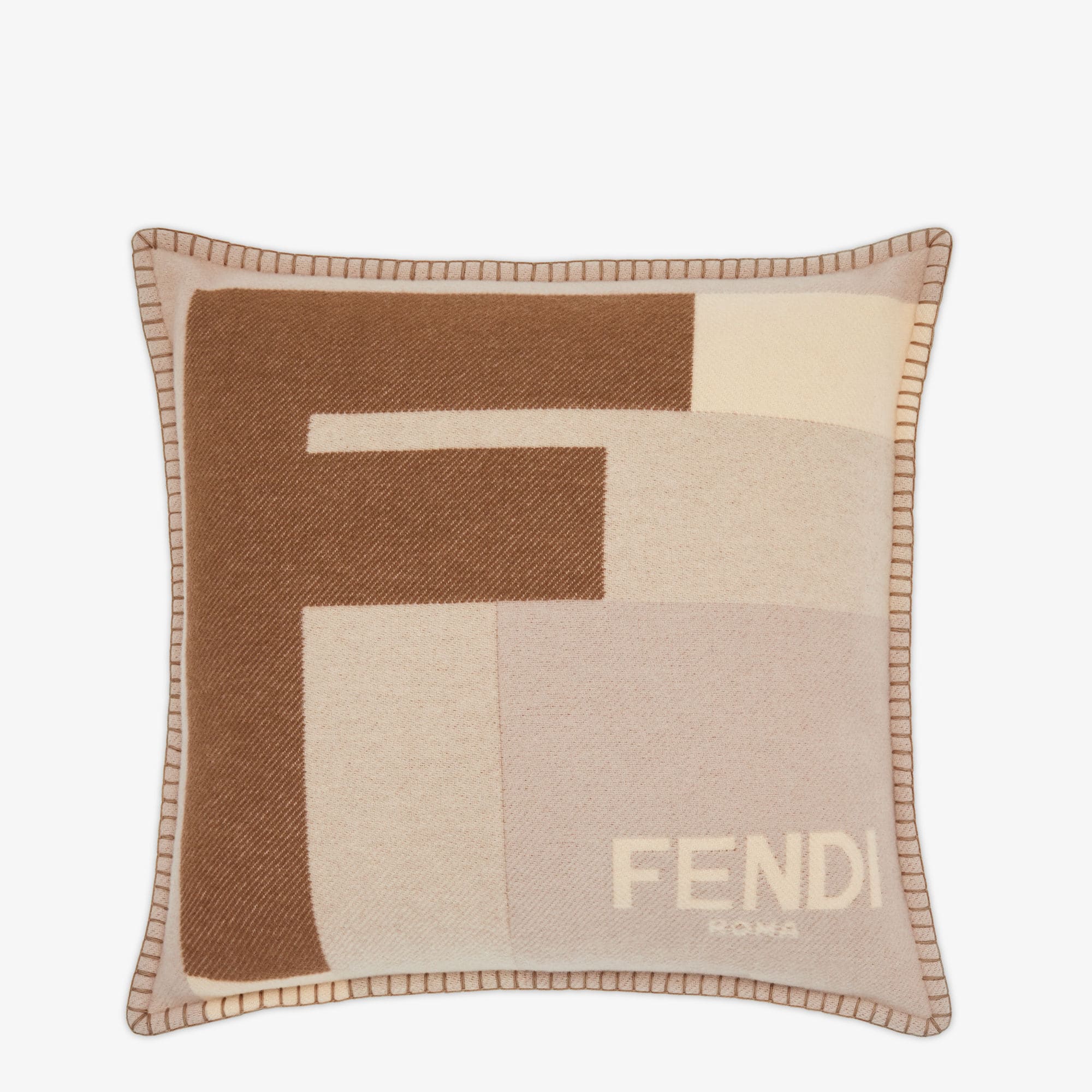 FF Cushion - Beige | FENDI