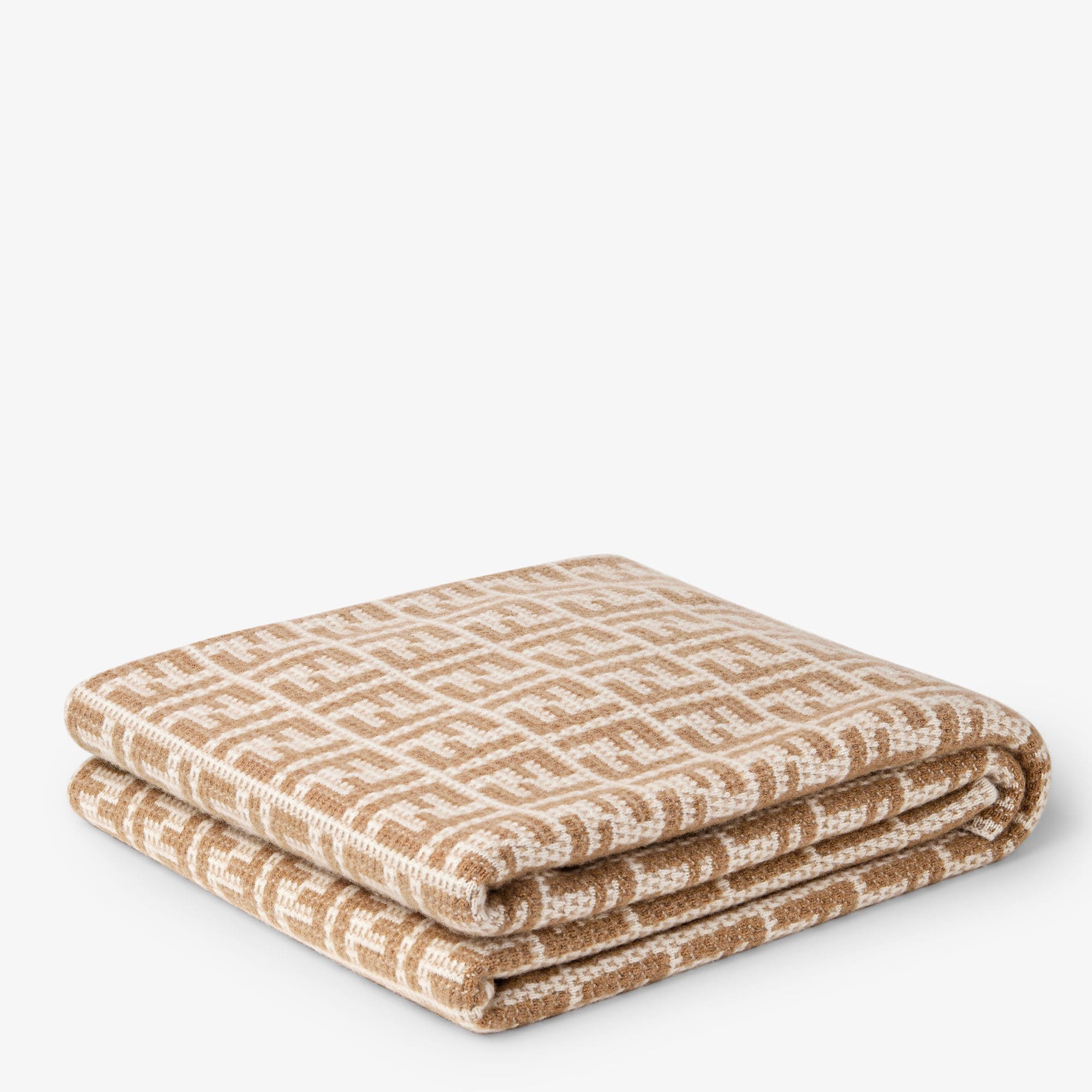 FF BlanketBeige cashmere throw