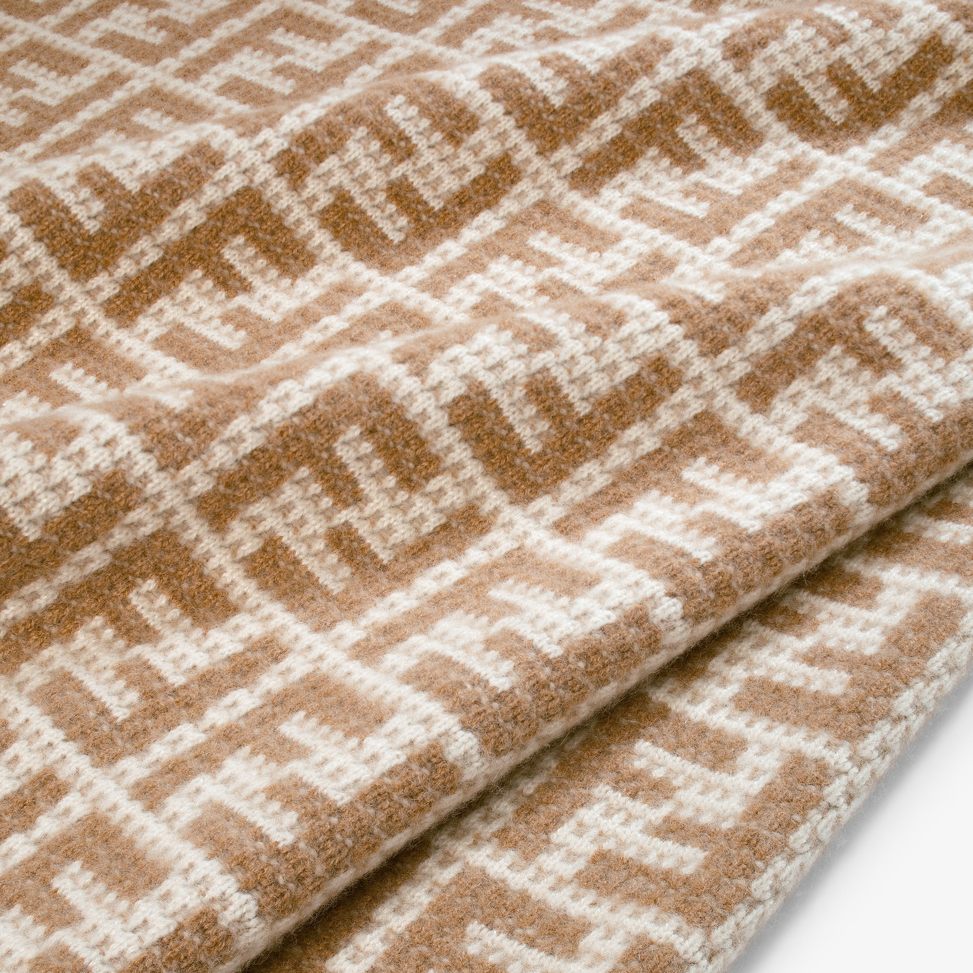FF Blanket - Beige | FENDI International