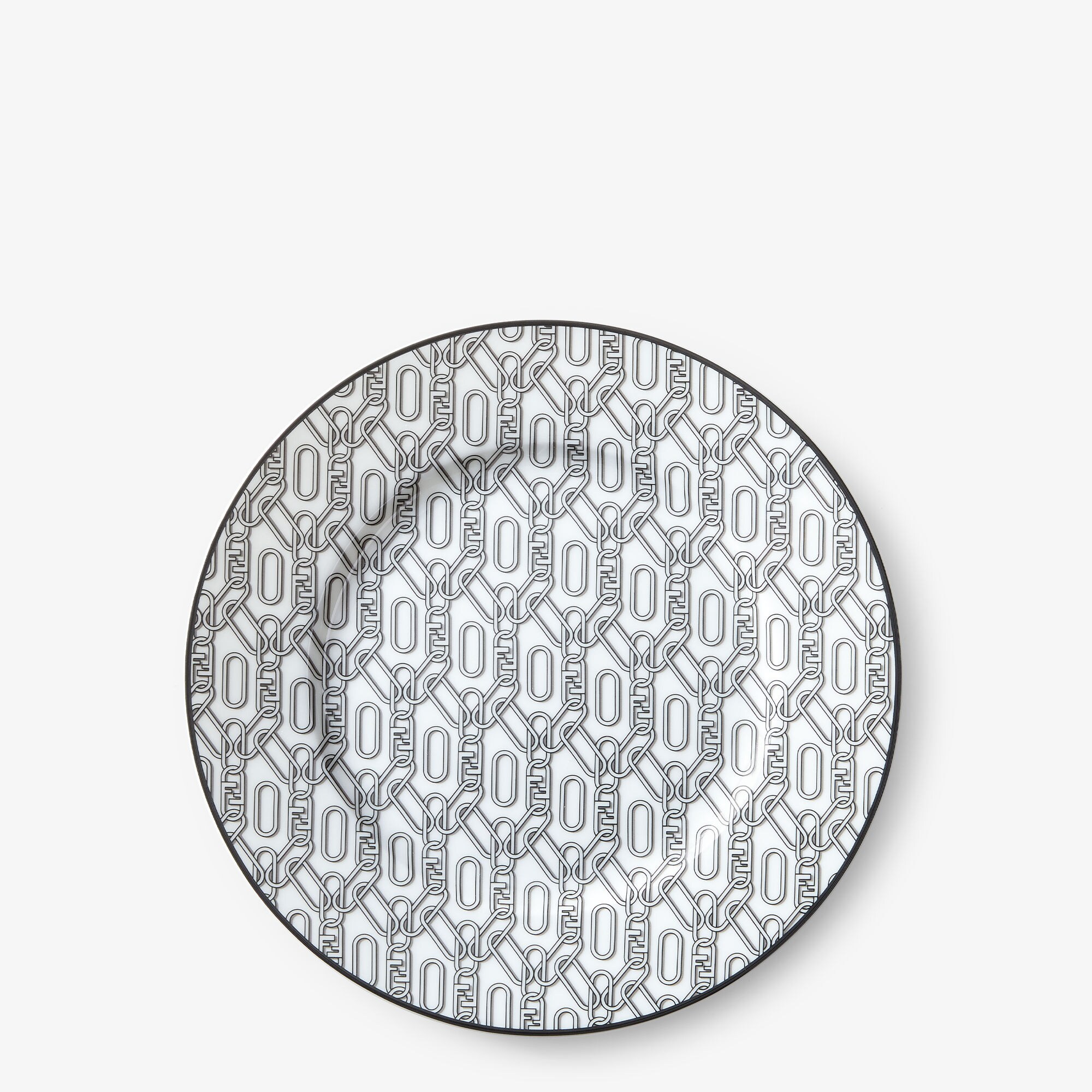 Set of Two Fendi O'Lock Plates White | Fendi