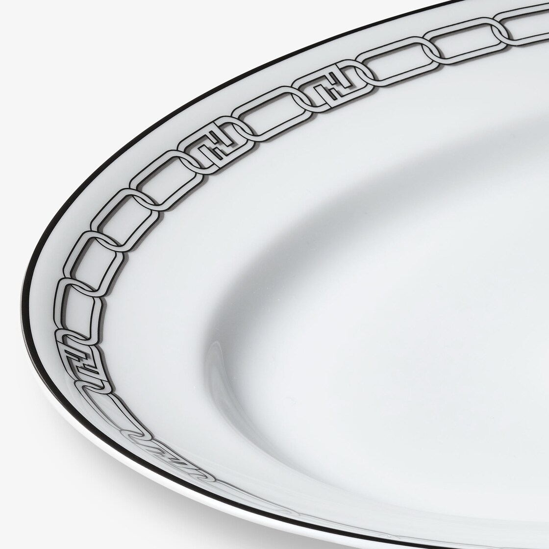 Fendi O Lock Serving Plate