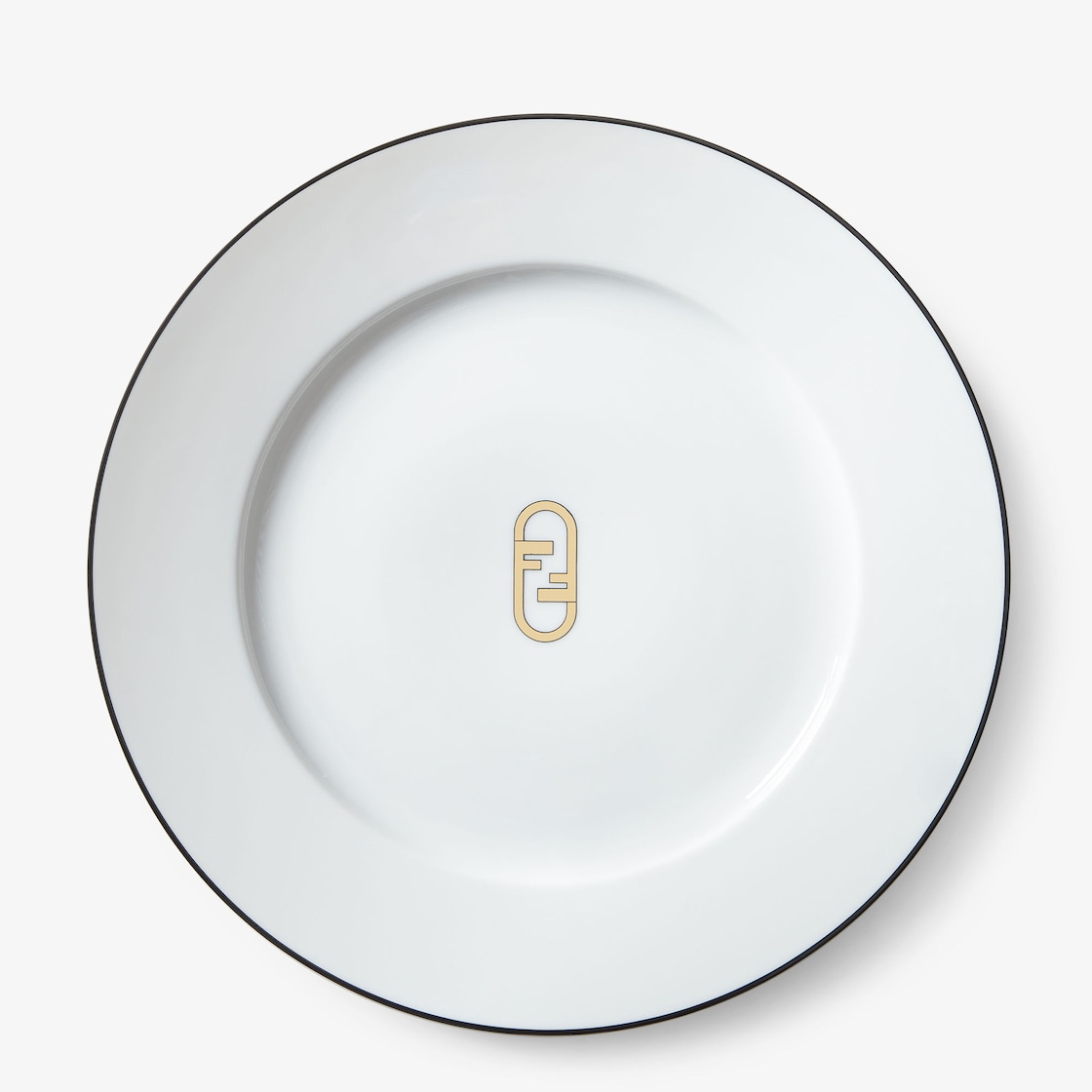 Set of Two Fendi O’Lock Charger Plates