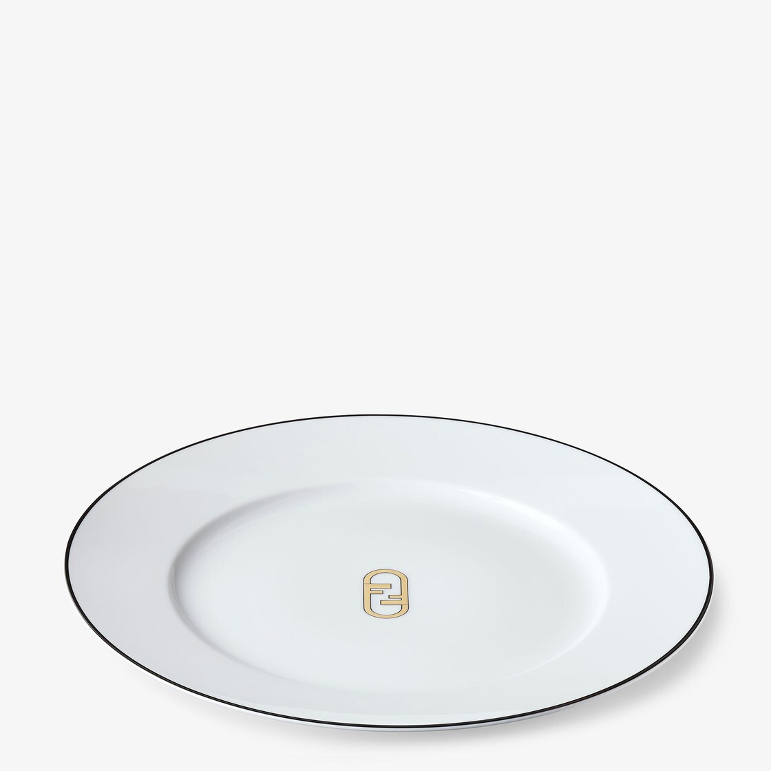 Set of Two Fendi O’Lock Charger Plates