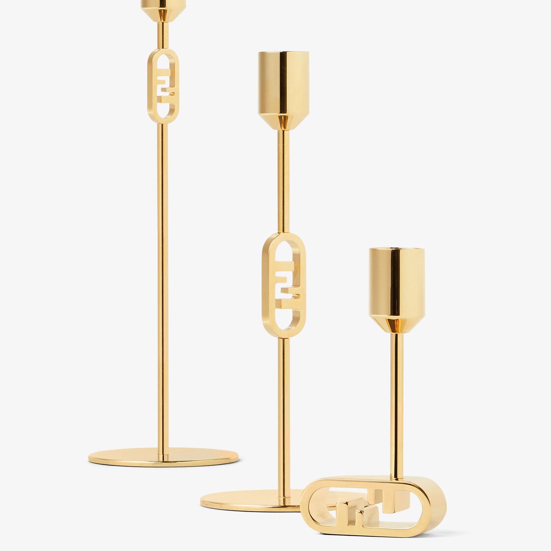 Fendi O’Lock Candle Holder Set