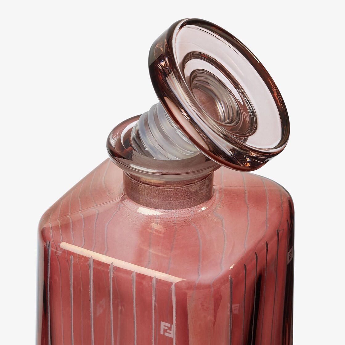FF Decanter Glass Pink - Image 2/2