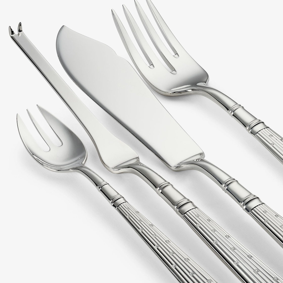 Fendi Roma set of fish cutlery