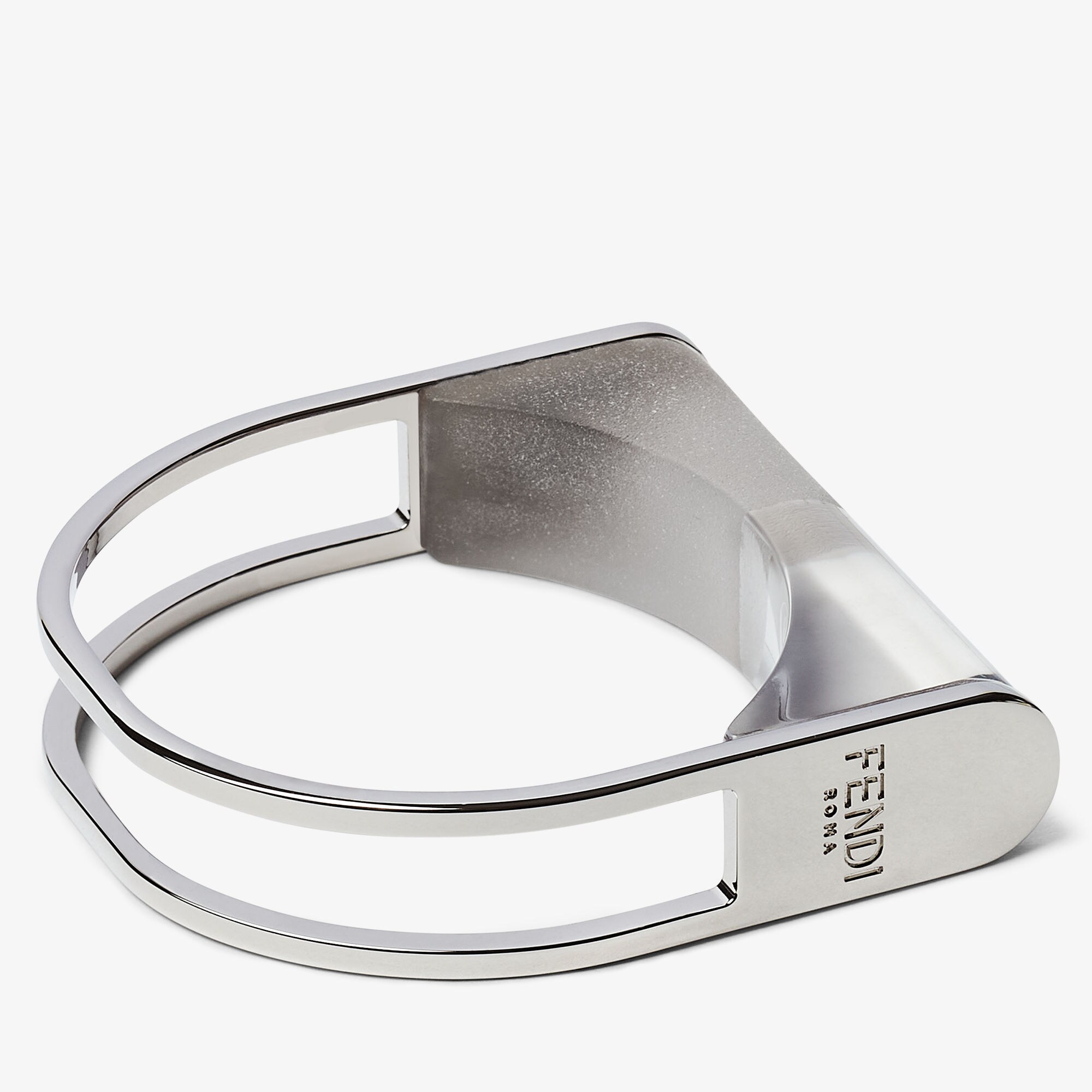 Fendi Roma Napkin Ring - White | FENDI US