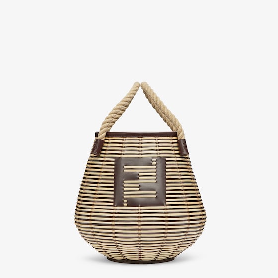 Fendi Basket Small In Brown