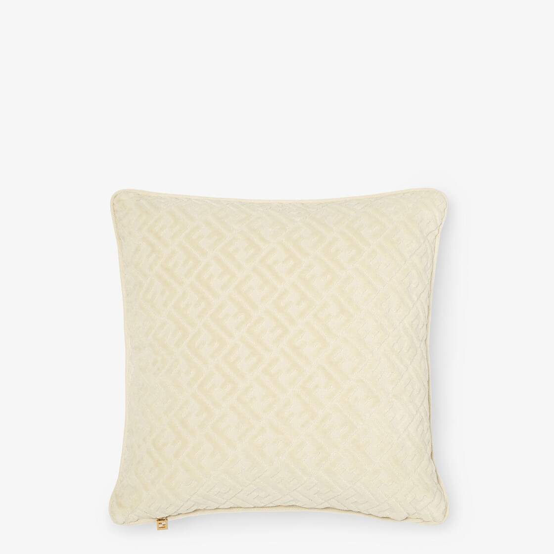 FF CushionWhite FF terry cushion