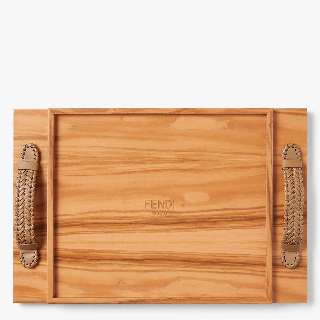 Fendi Roma Tray Wood Brown - Image 2/3