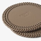 طقم من قاعدتي أكواب Fendi Roma