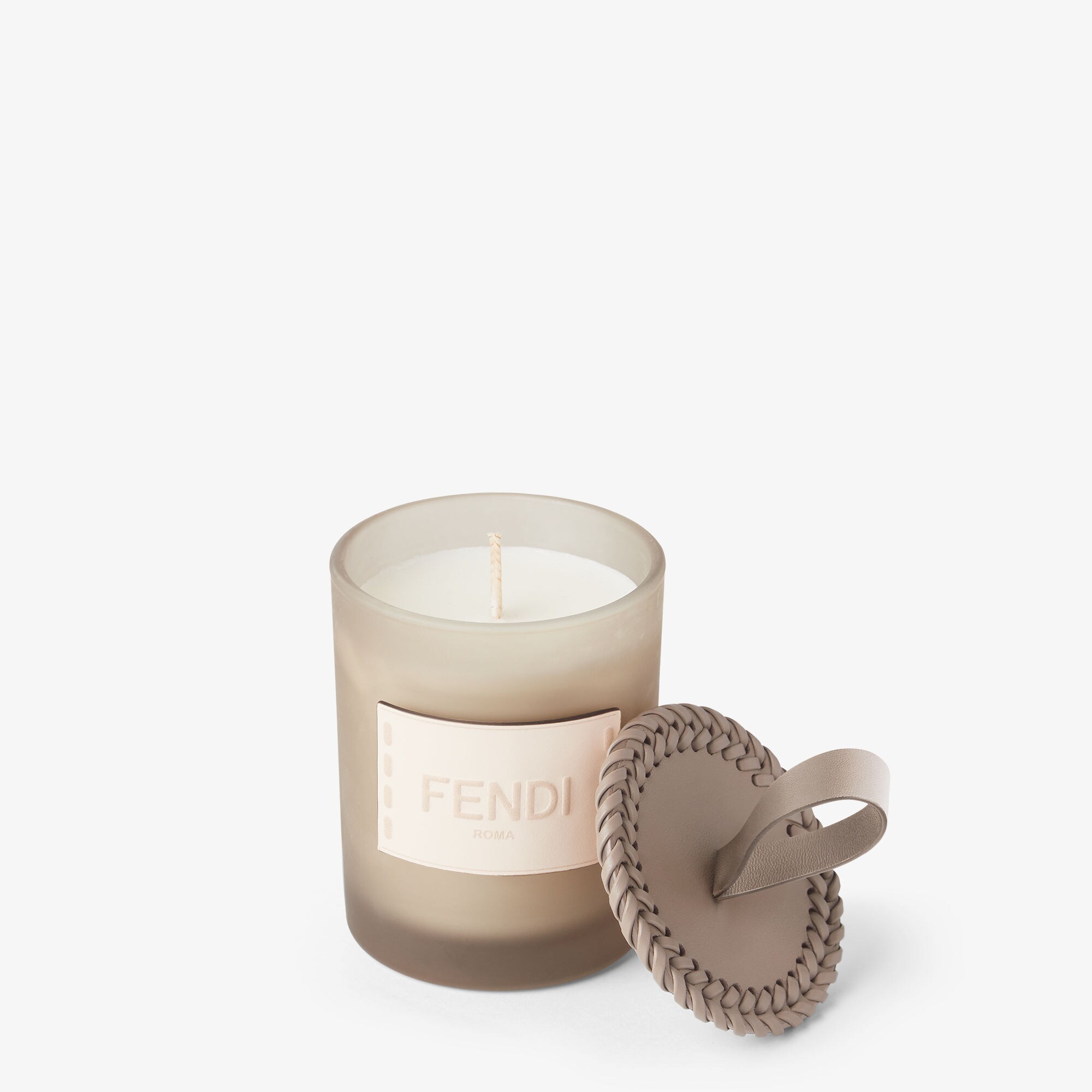 Fendi Roma Candle Glass Gray | Fendi