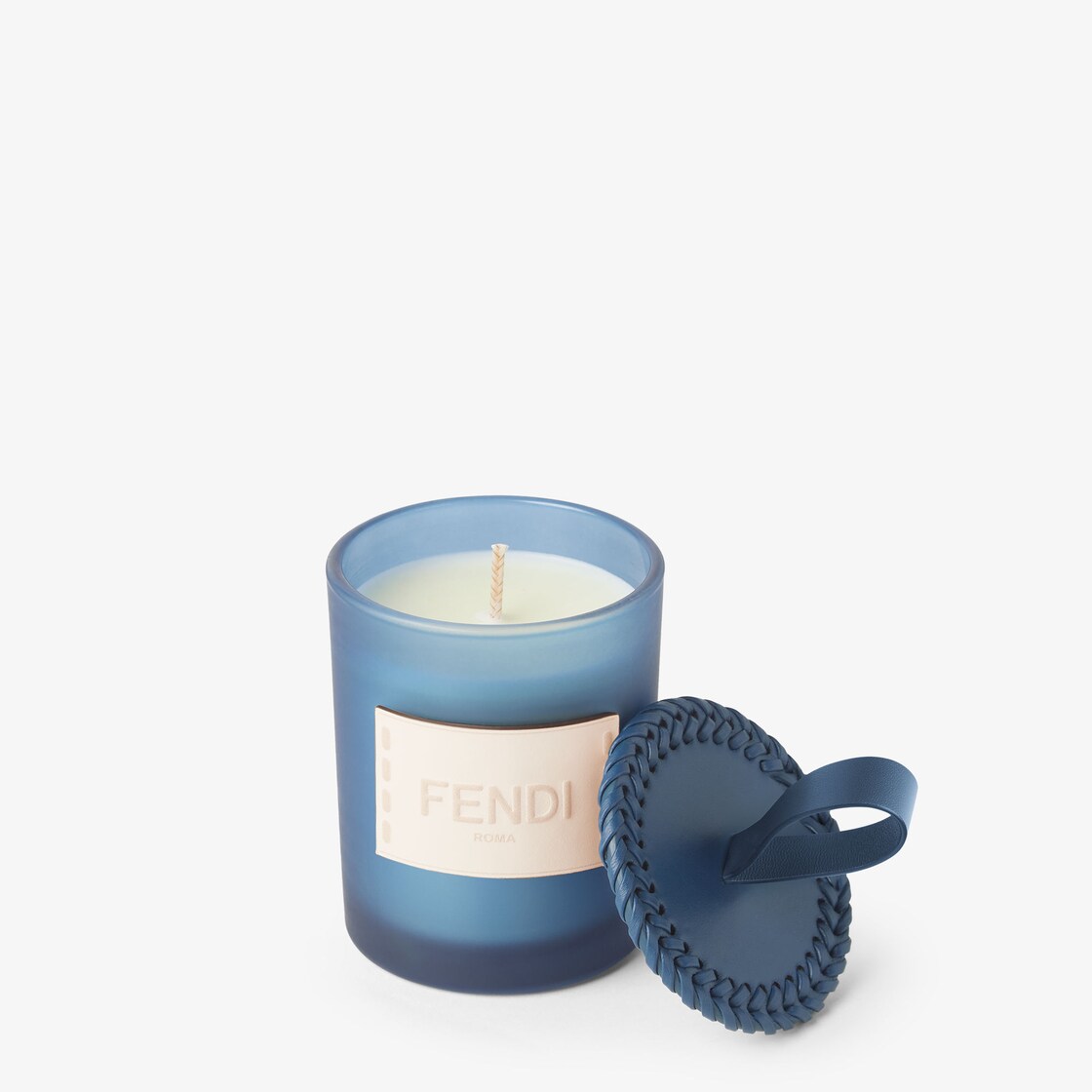 Fendi Roma Candle Glass Blue - Image 2/3