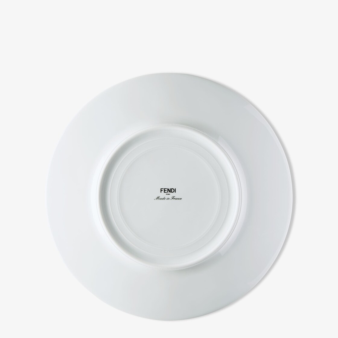 Set of Two FF Dinner Plates Porcelain Multicolour - Image 3/4