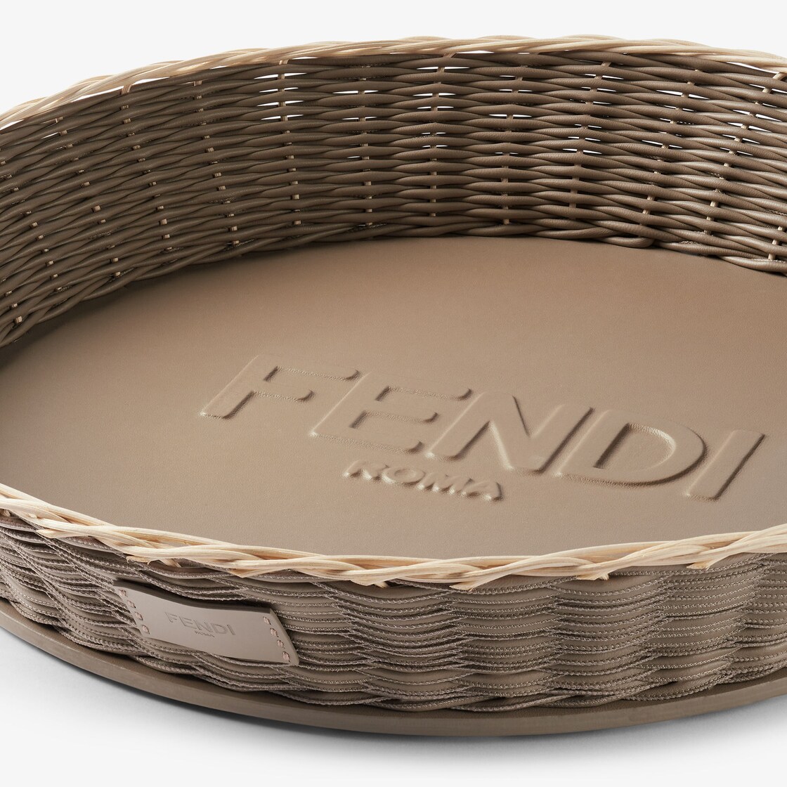 Fendi Roma Tray Leather Grey - Image 3/3