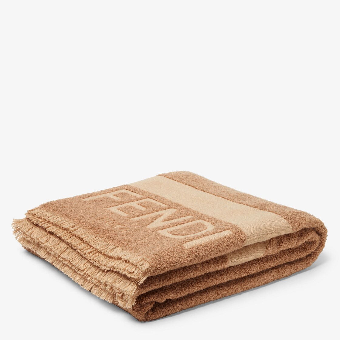 F-Affair Blanket Wool Brown - Image 1/3