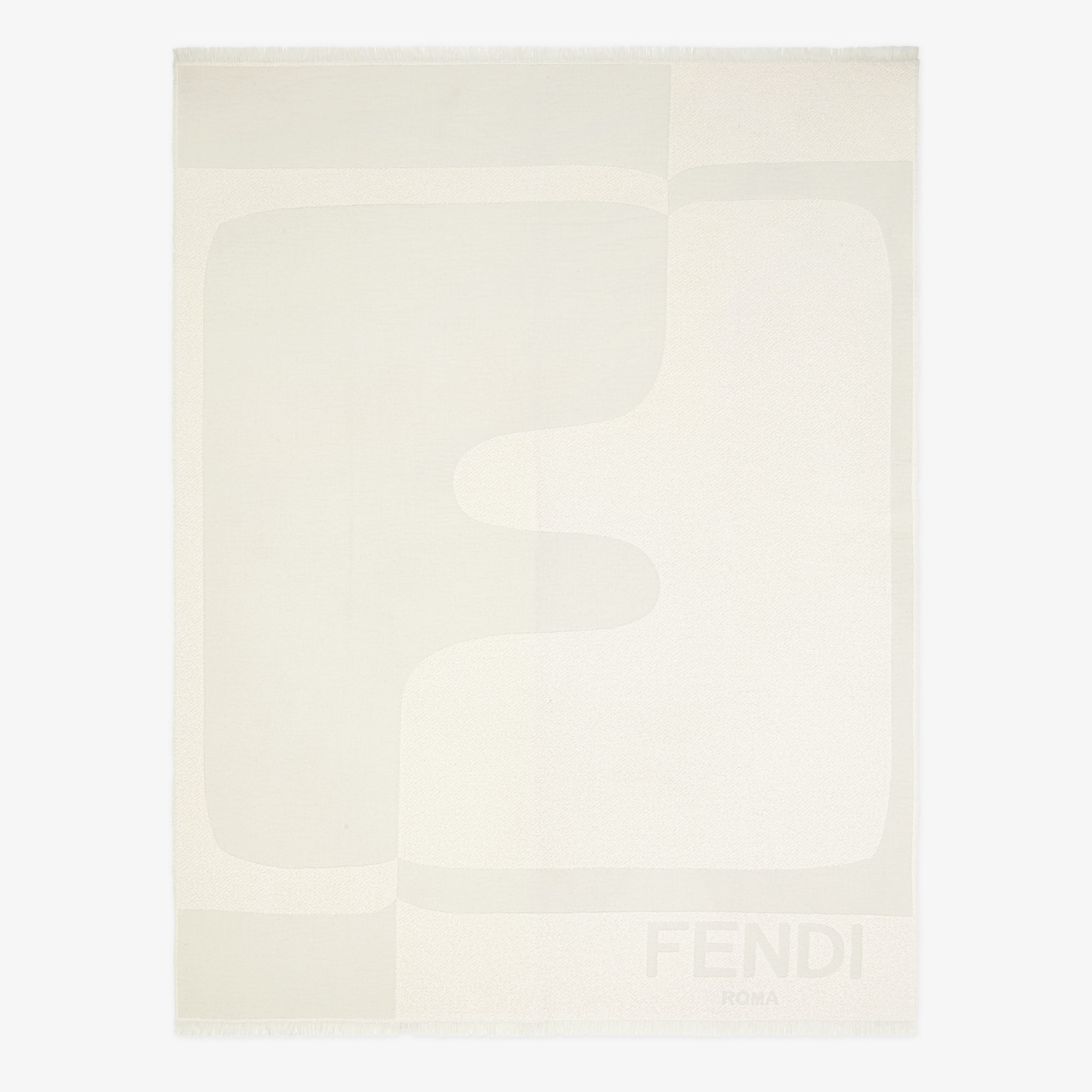 FFアフェア ブランケット ウール ホワイト | Fendi