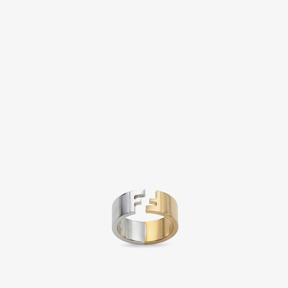 Ring Gold coloured ring Fendi