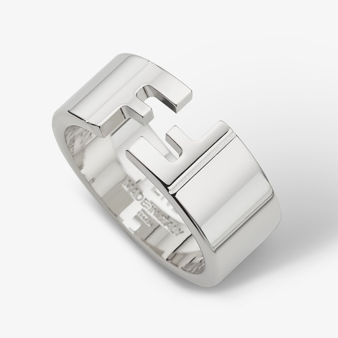 FF Ring Silver finish Silver - Image 3/4