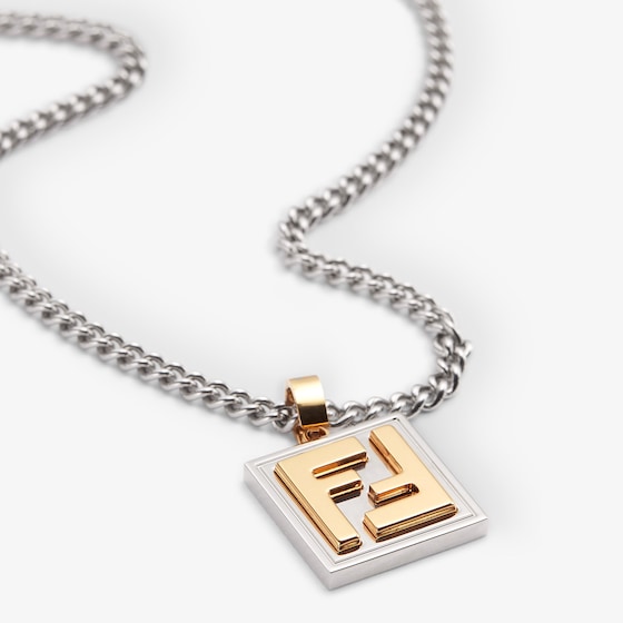 Fendi Necklace with fine chain, fastened with small clip | Thumbnail 2