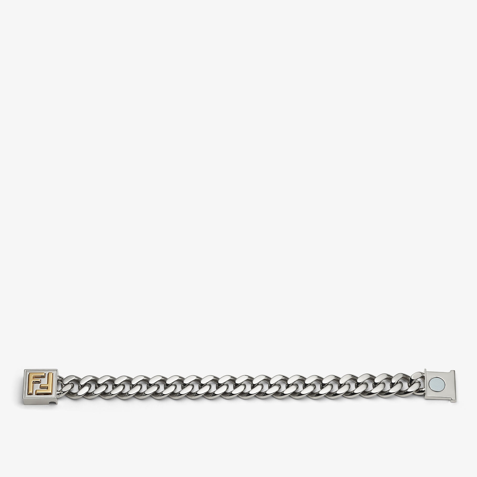 FF Bracelet Silver and gold finish Silver and gold | Fendi