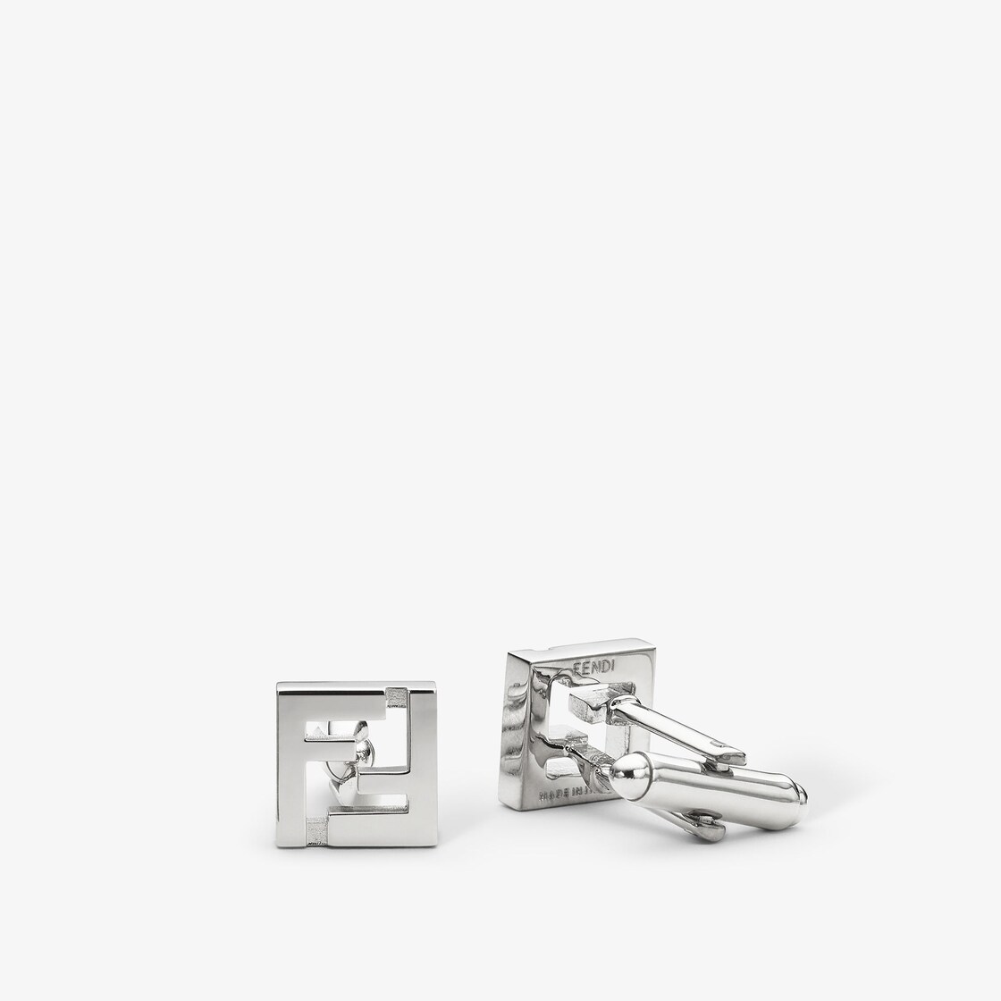 FF Cufflinks - Silver-coloured cufflinks | Fendi