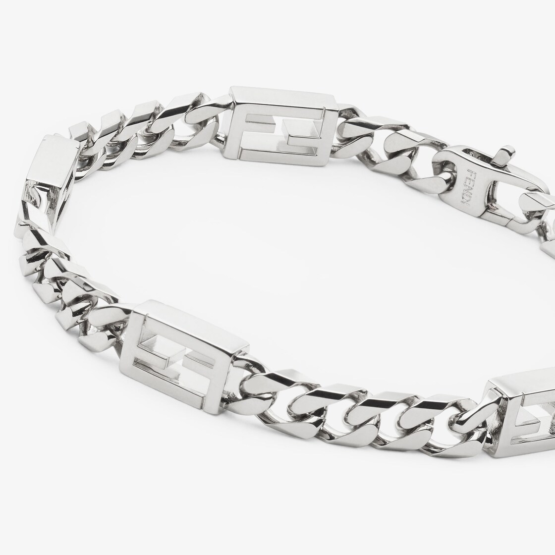 Fendi Five Bracelet Silver finish Silver