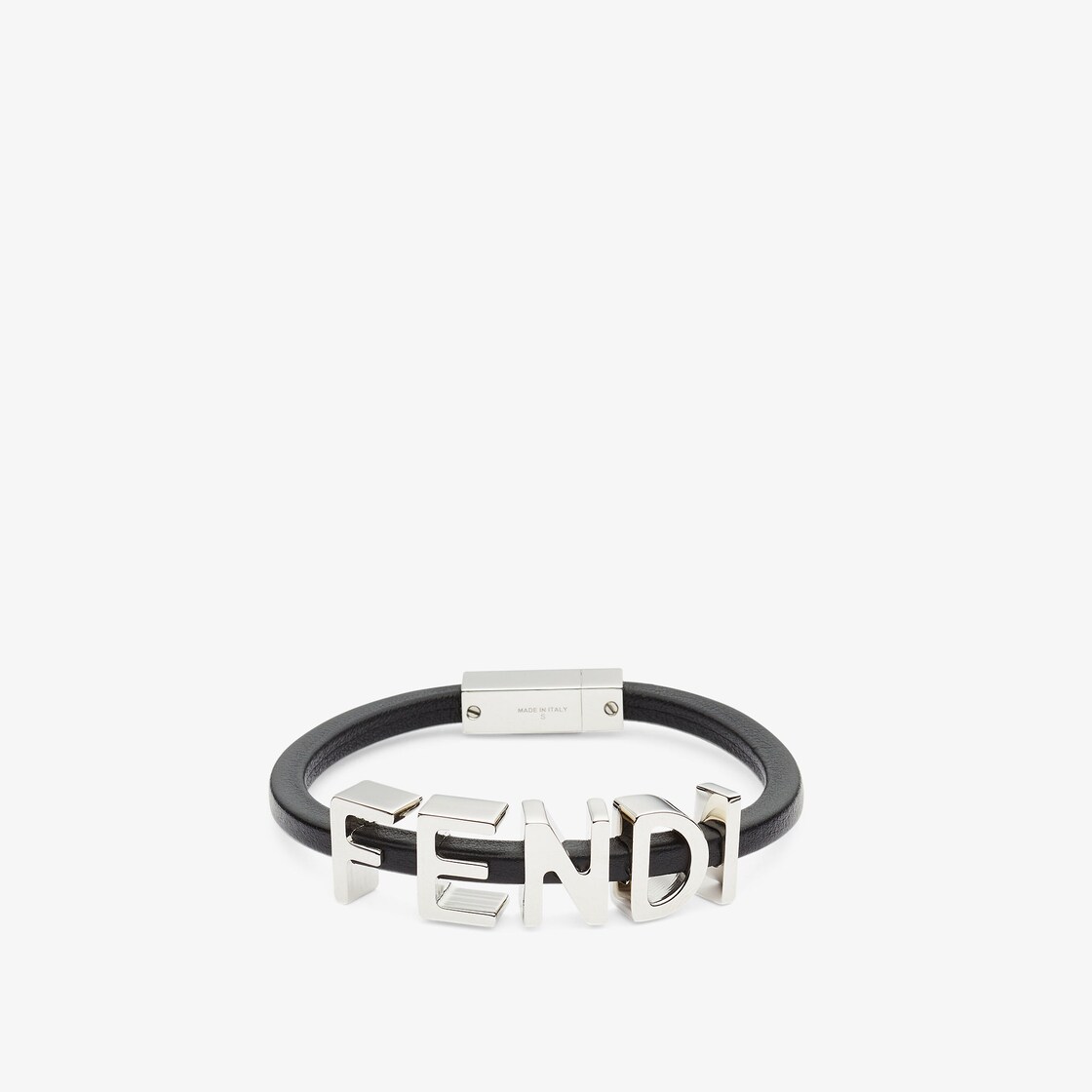 Fendi men's 2025 leather bracelet