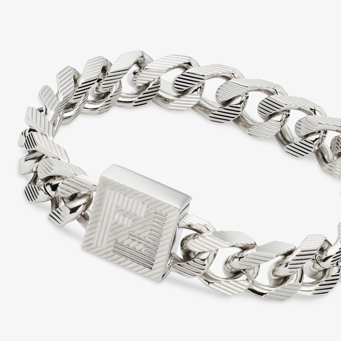 Fendi Five Bracelet Silver finish Silver