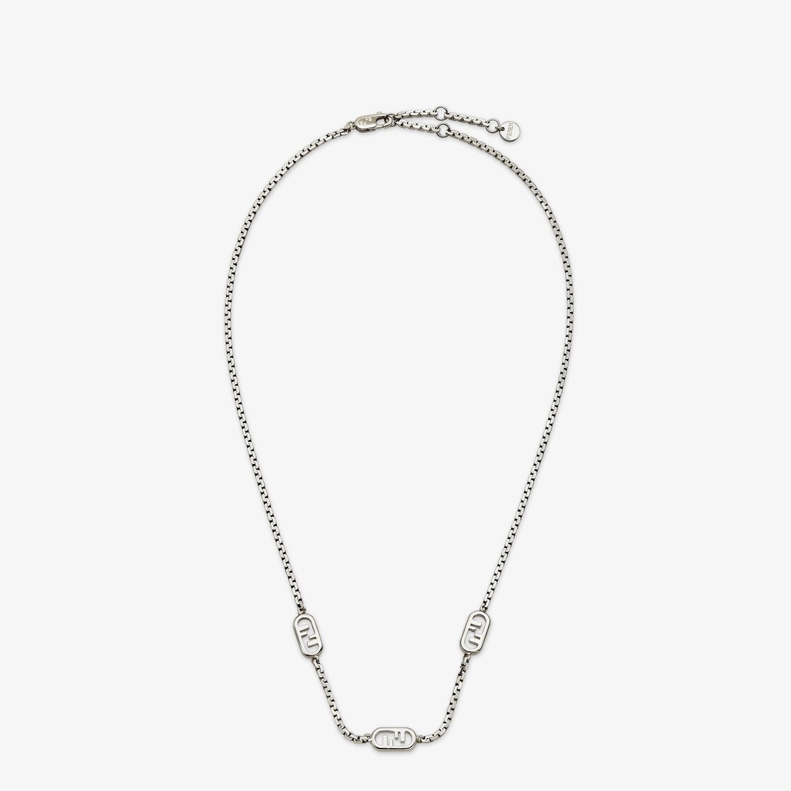 Fendi necklace deals silver