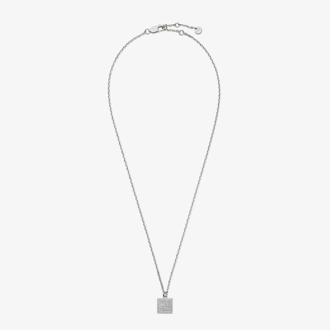 Fendi Shadow Necklace Silver finish Silver - Image 1/3