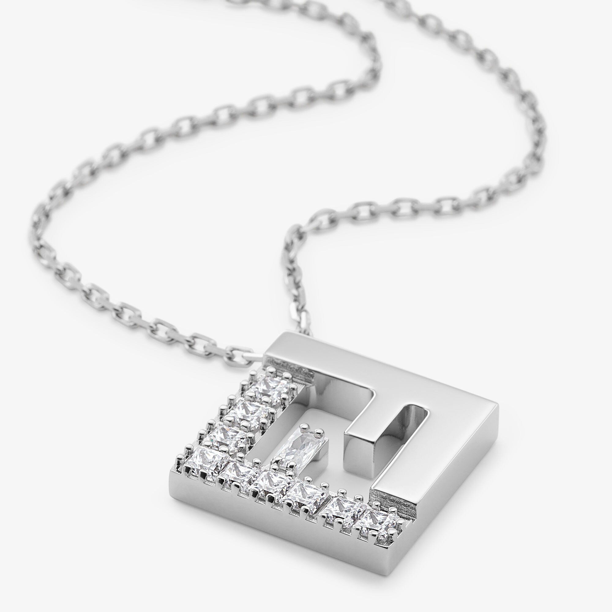 FFネックレス シルバー仕上げ シルバー | Fendi FFネックレス シルバー仕上げ シルバー | Fendi