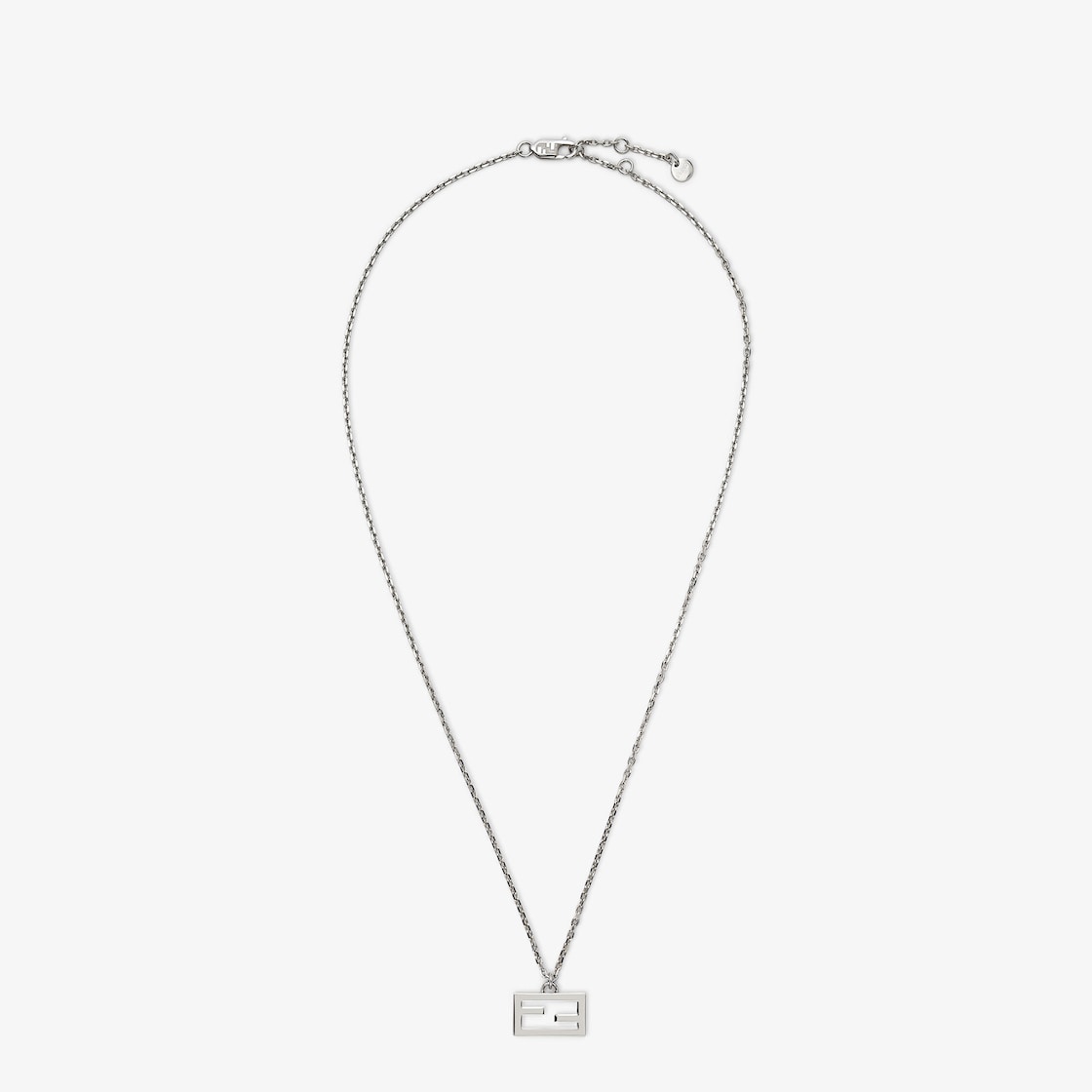 バゲット ネックレス シルバー仕上げ シルバー | Fendi バゲット ネックレス シルバー仕上げ シルバー | Fendi