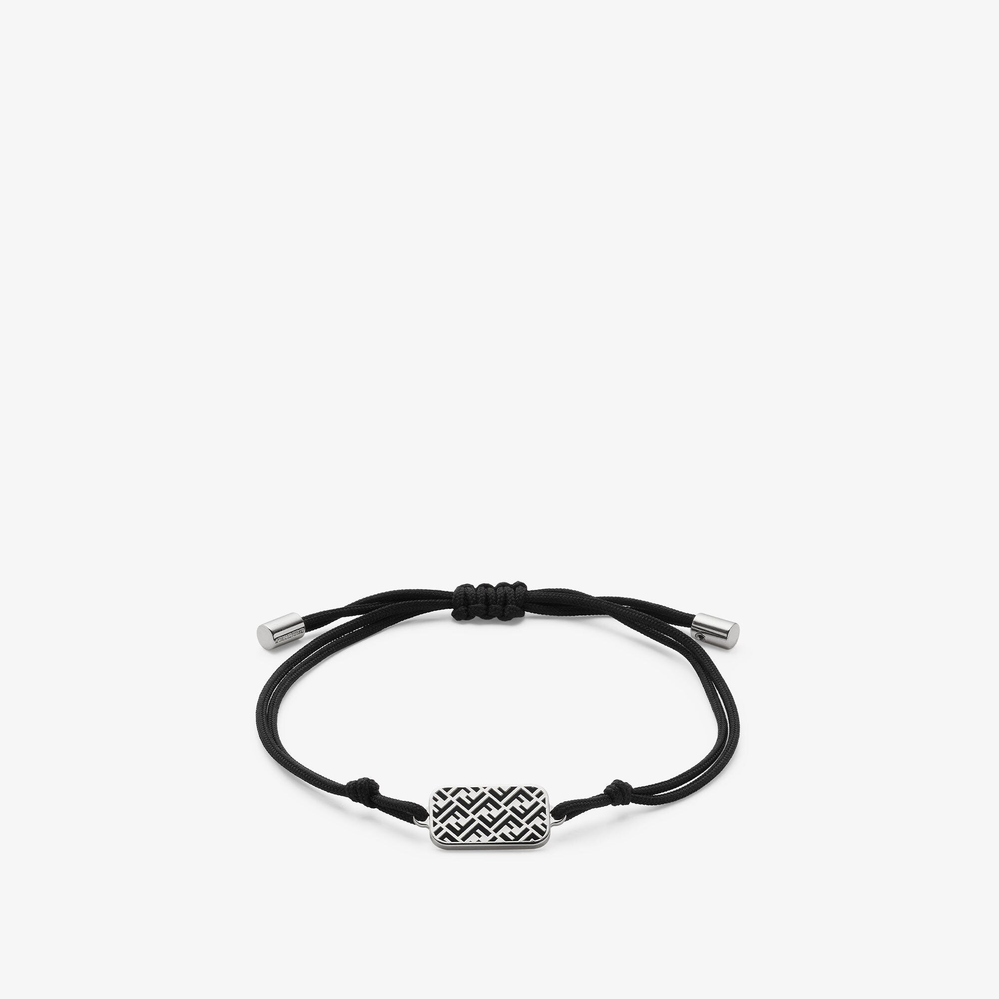 【品格を引き立てる】FENDI ヘキサゴン ブレスレット ブラック 7AJ914ATWWF0VD1_01?wid=2000&