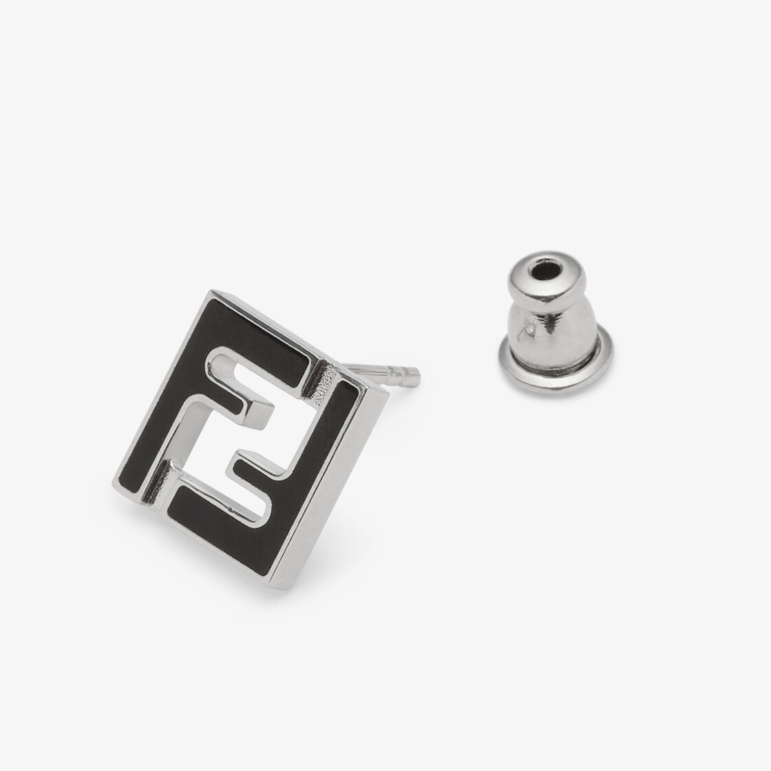 FF earring Silver finish Black - Image 4/5