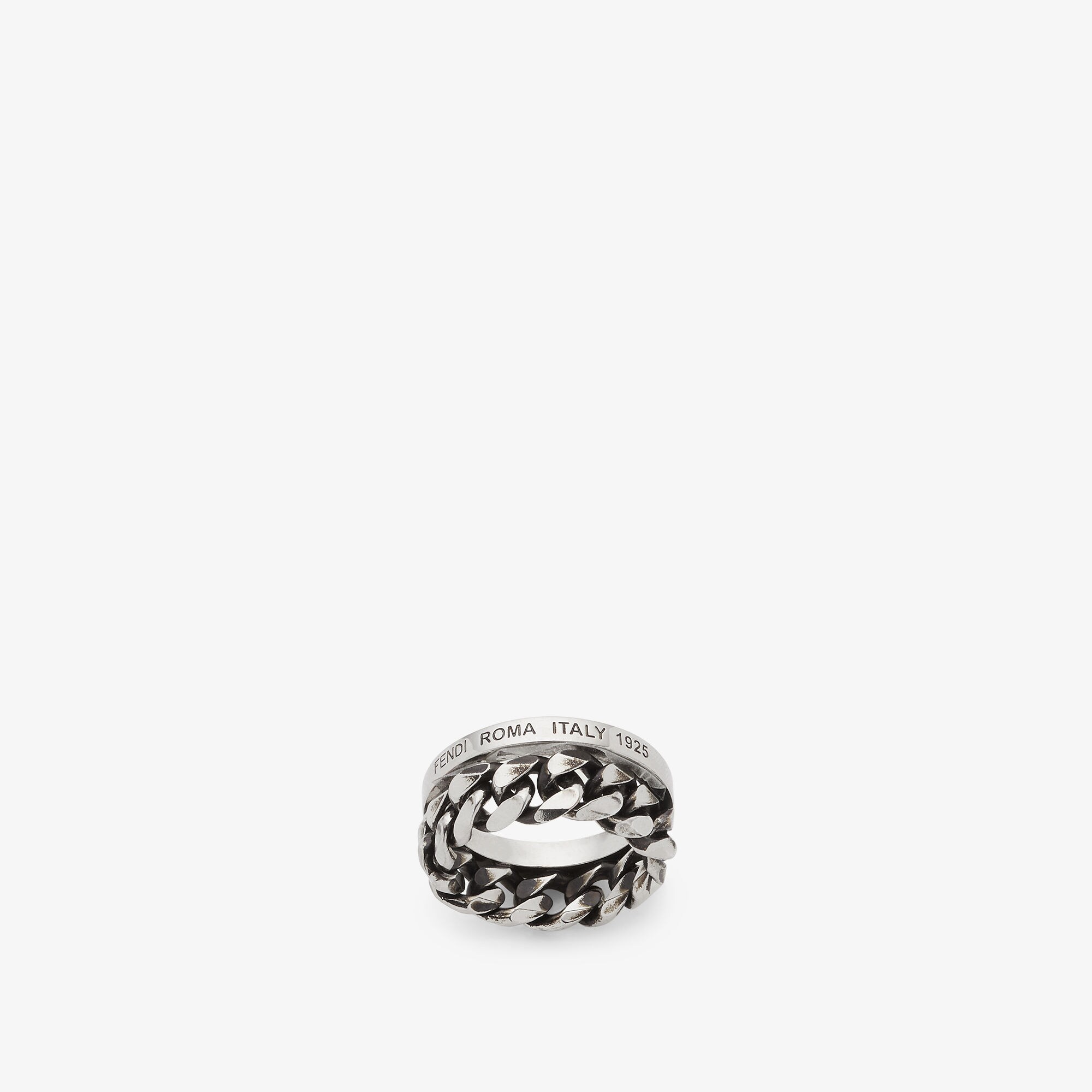 極美品】FENDI トリプレット リングハンドルのみ シルバー エフイズ