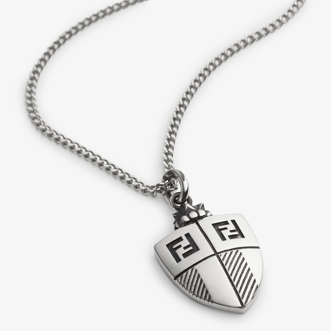 Fendi Club necklace Silver finish Silver - Image 2/3