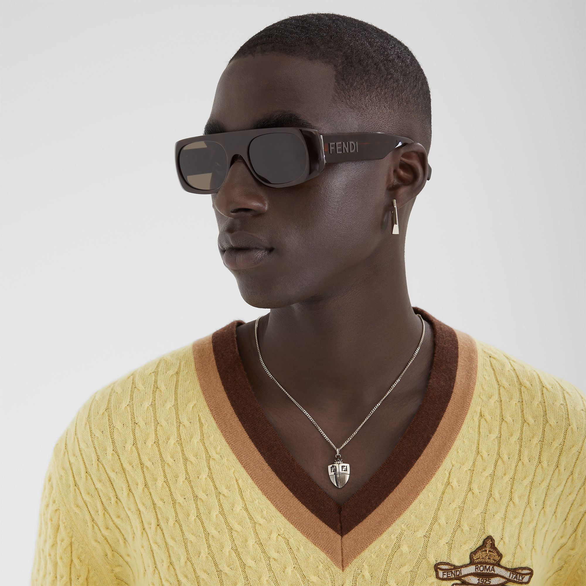 フェンディ クラブ ネックレス シルバー仕上げ シルバー | Fendi フェンディ クラブ ネックレス シルバー仕上げ シルバー | Fendi