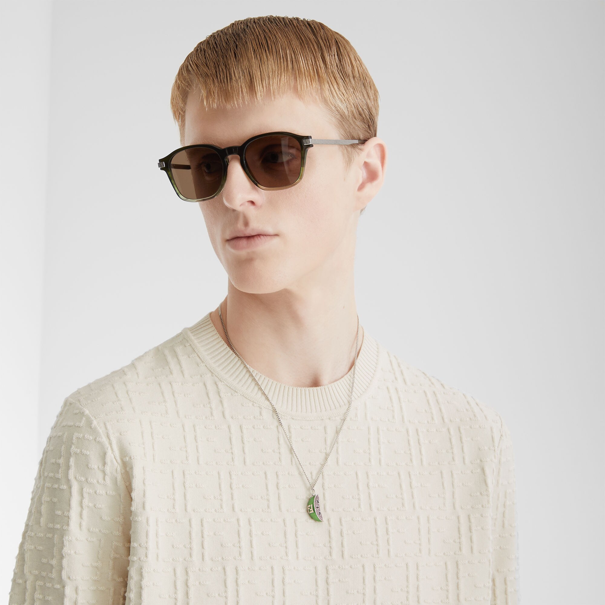 FENDI ☆スイカネックレス スイカ ネックレス シルバー仕上げ シルバー | Fendi