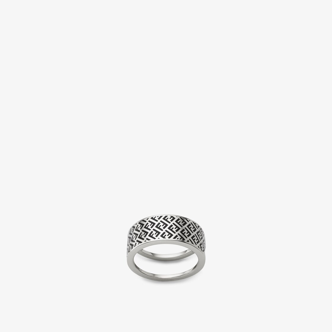 Fendi Hexagon Ring Silver finish Silver - Image 1/2