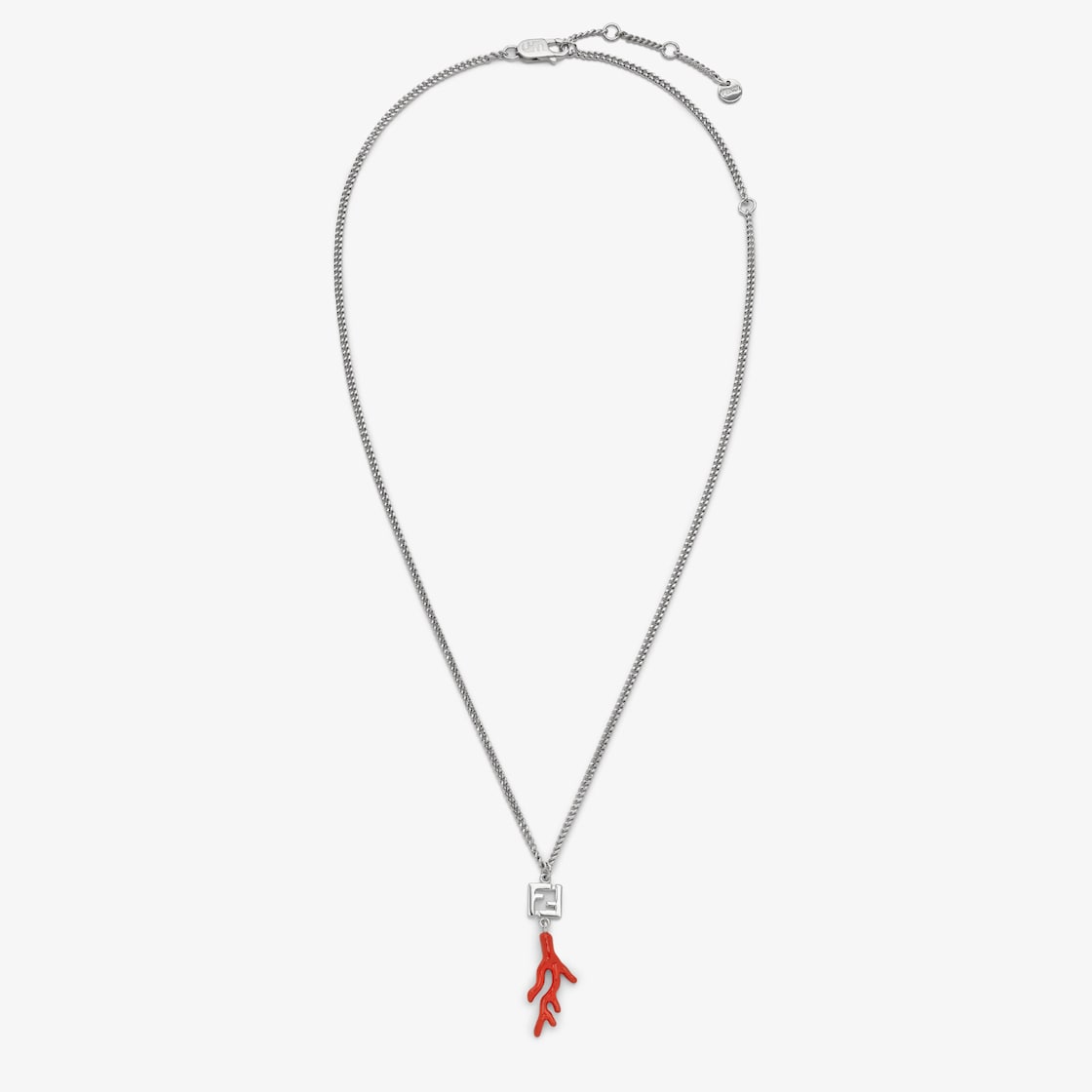 Coral FF necklace