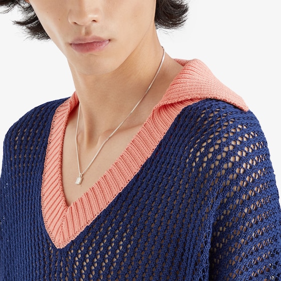 Fendi Thin necklace with box chain-link, made of sterling 925 | Thumbnail 3