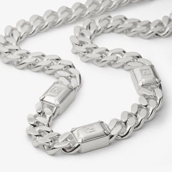 Fendi Chain link necklace made of sterling 925 for | Thumbnail 2