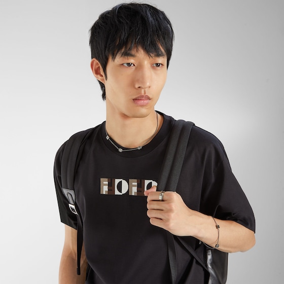 Fendi Ff Cube Necklace | Thumbnail 3