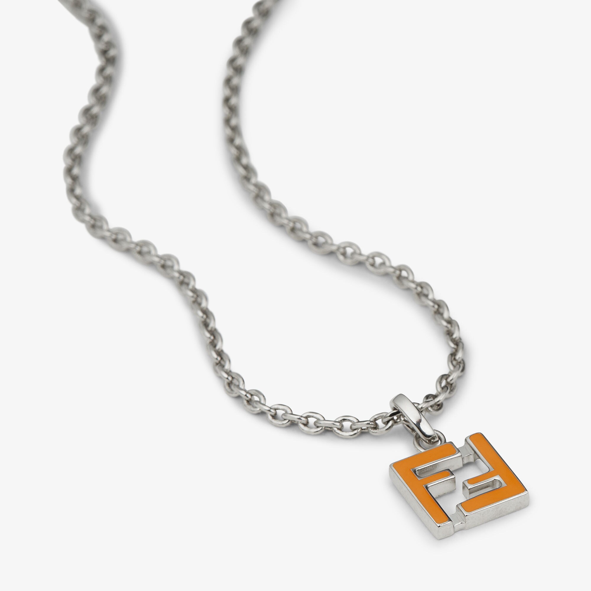 FFネックレス シルバー仕上げ シルバー | Fendi